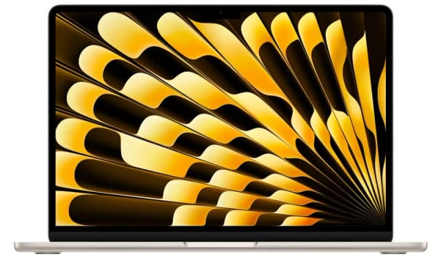 Apple 13" MacBook Air, M3, 16GB RAM, 8-Core GPU, 512GB, 2024 - Starlight