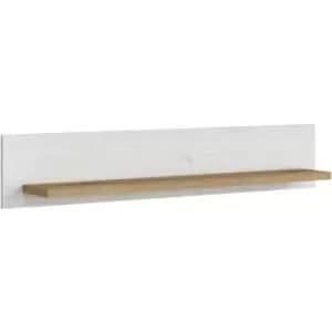 Furniture To Go - Celesto Shelf in White and Oak