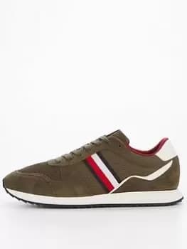 Tommy Hilfiger Runner Evo Mix, Green, Size 44, Men