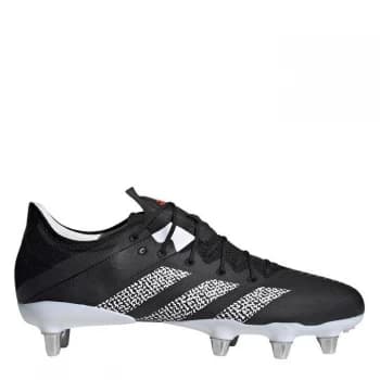 adidas Kakari Z.0 SG Rugby Boots - Black/White/Red
