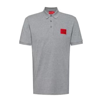 Hugo Boss Dereso Polo Shirt - Med Grey 031