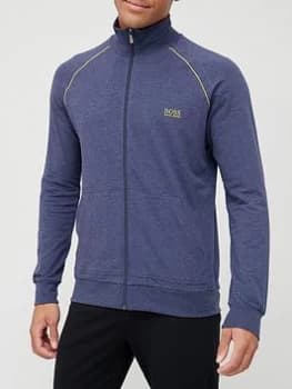 Hugo Boss Mix And Match Lounge Zip Through Jacket Navy Size S Men