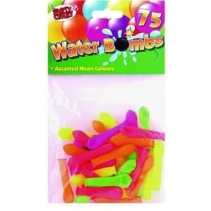 Water Bomb Balloons Assorted Neon Colours Pack of 900 5704