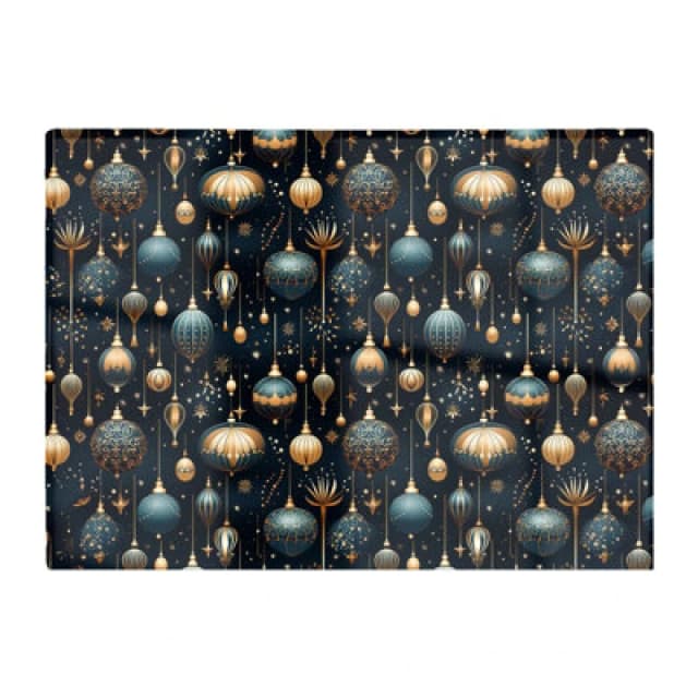 Warren Reed Designer Christmas Decorations Glass Chopping Board