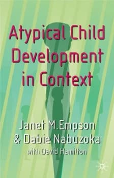Atypical Child Development in Context by Janet Empson Paperback