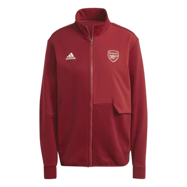 adidas Arsenal Anthem Jacket Womens - Red Red S