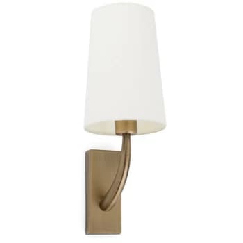 Faro REM - Wall Light with Shade Gold, E27