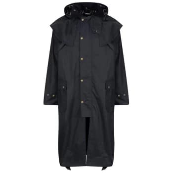 Regatta Cranbrook Long Wax Jacket - Blue