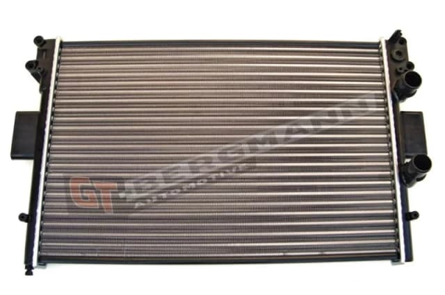 GT-BERGMANN GT10-121 Engine radiator Aluminium, Mechanically jointed cooling fins Radiator,engine cooling (470)
