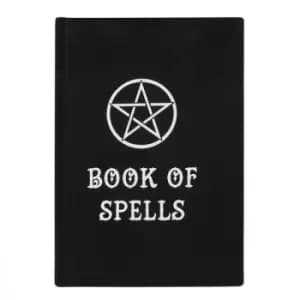 Black Magic Book of Spells Velvet Notebook