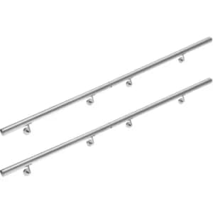 Stair Hand Rail Stainless Steel Railing Staircase Hallway V2A 80-600cm Bannister 400cm (de)