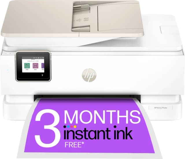 HP Envy 7930 Wireless All In One Inkjet Printer - White