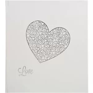 Exacompta Harmony Photo Album 29x32cm, White Glitter, Pack of 1