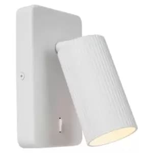 Lucide CLUBS - Wall Spotlight - 1xGU10 - White