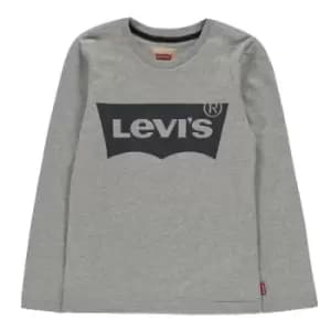 Levis Girls Batwing T-Shirt - Grey