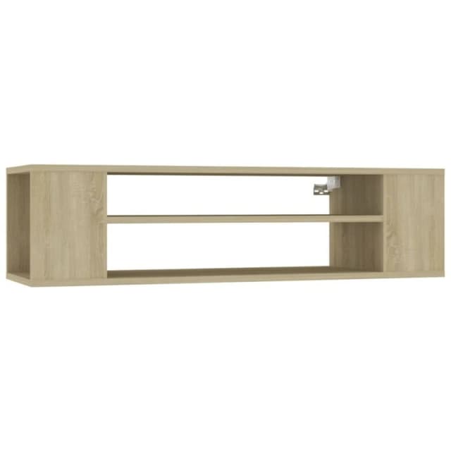 VIDAXL Vidaxl - Hanging tv Cabinet Sonoma Oak 100x30x26.5cm Engineered Wood 8720286541548