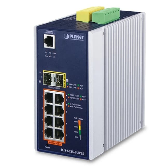 PLANET IGS-6325-8UP2S network switch Managed L3 Gigabit Ethernet (10/1