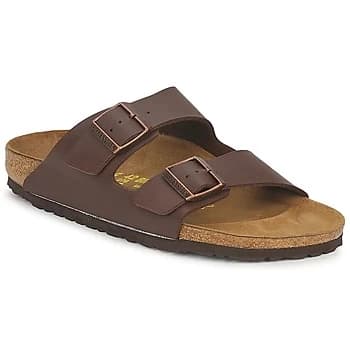 Birkenstock ARIZONA mens Mules / Casual Shoes in Brown