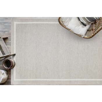 Newquay 96027 2019 120cm x 170cm Rectangle - Beige