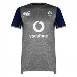 Canterbury Ireland Drill T Shirt Mens - Grey