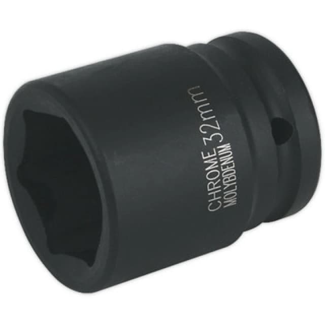 Loops 32mm Forged Impact Socket - 3/4" Sq Drive - Chromoly Impact Wrench Socket Multi