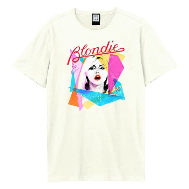 Amplified Amplified Men Ahoy 80s Blondie T-Shirt in White Size: 3X-Large White XXXL Male 5063806648581