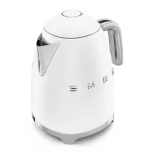 SMEG KLF03WHMUK 50s Retro Style 1.7L 3KW Jug Kettle - Matte White