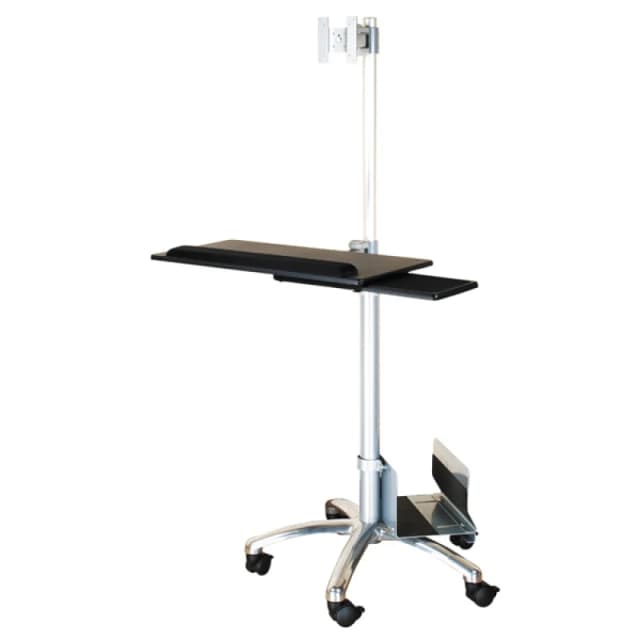 VALUE Mobile PC Cart. silver