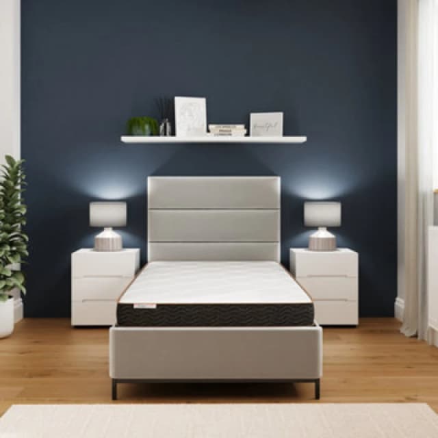 GFW SleepyCastle Rolled Pocket Sprung Mattress In A Box Multi