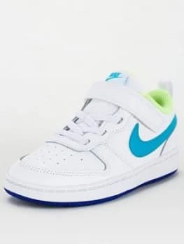 Nike Infant Court Borough Low 2 Trainers - White