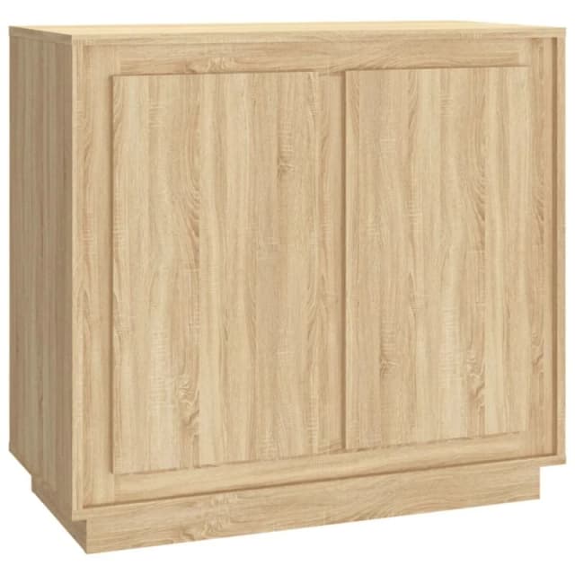 VIDAXL Sideboard Sonoma Oak 80x34x75cm Engineered Wood Vidaxl 8720845794699