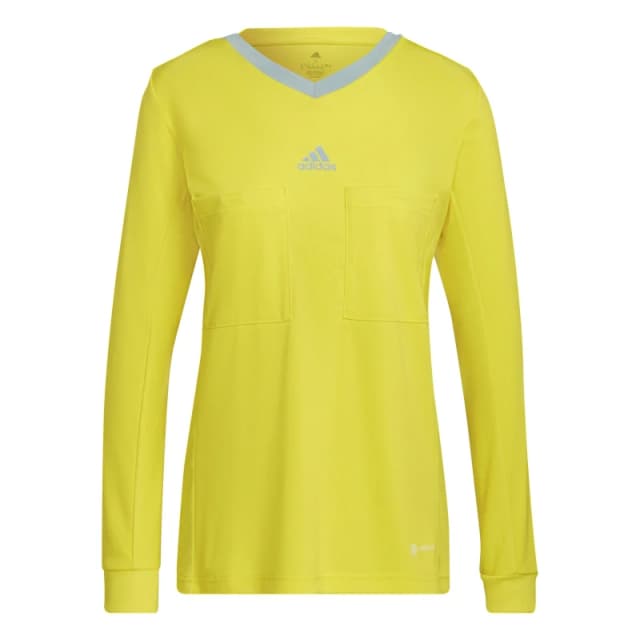 adidas Ref 22 Jsy Ls Bright Yellow female 8 (XS)