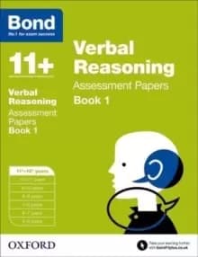 Bond 11+: Verbal Reasoning: Assessment Papers : 11+-12+ years Book 1