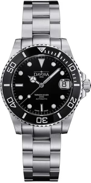 Davosa Watch Ternos Diver Lady Black - Black DAV-163