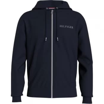 Tommy Hilfiger Taped Full Zip Hoodie - Desert Sky DW5
