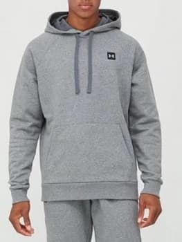 Urban Armor Gear Rival Fleece Hoodie - Dark Grey/White