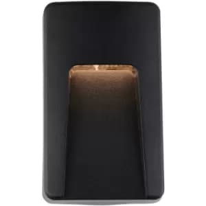 Vertical Outdoor IP65 Pathway Guide Light - Indirect CCT LED - Black ABS Plastic