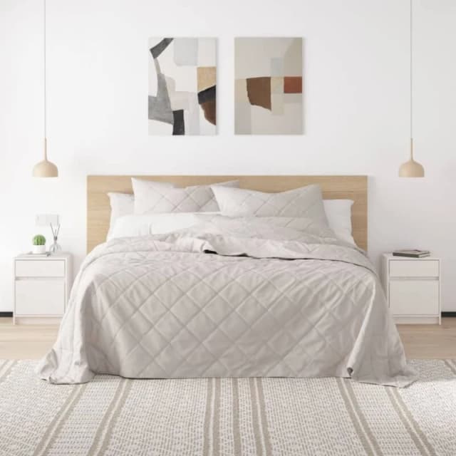 VIDAXL Bedside Cabinet White 40x31x50cm Solid Pinewood Vidaxl 8720286608258