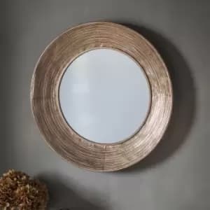 Gallery Direct Knowle Mirror / Gold / Trio