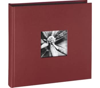 HAMA 2565 Jumbo Fine Art Photo Album - 100 Pages, Bordeaux
