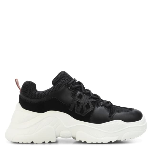DKNY Odella Chunky Trainers Black female UK 4