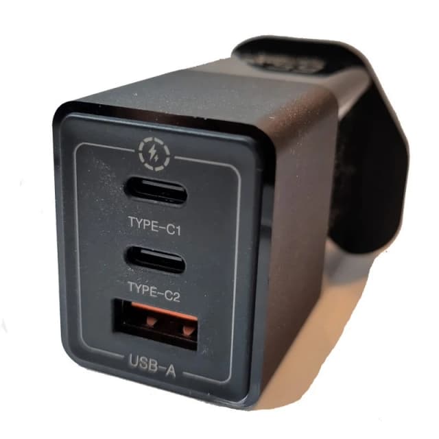 FDL 3 PORT 2 X USB-C PD & 1X USB A QC3 CHARGER - 65W