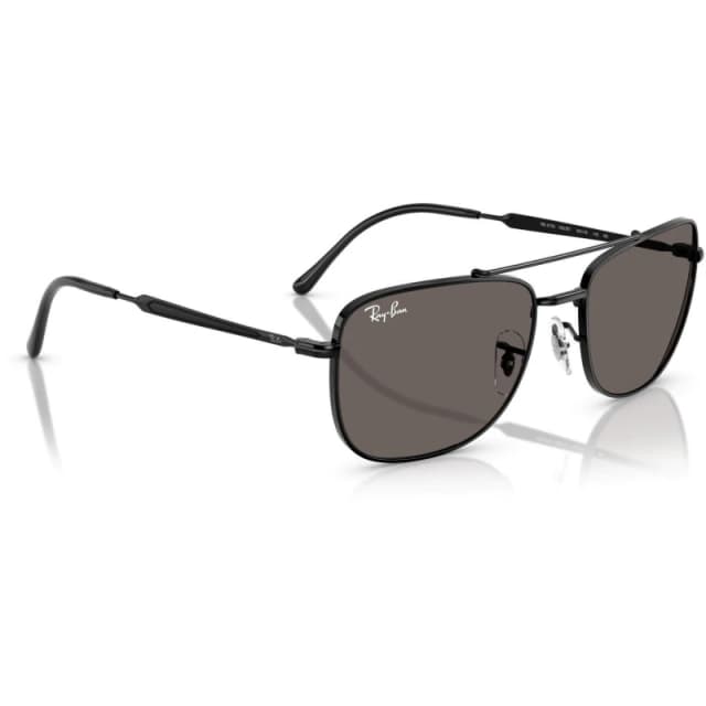 Ray-Ban Rectangle Sunglasses Black/Grey unisex One Size