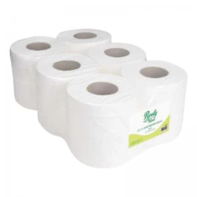Blake & White Purely Kind Centrefeed Rolls 2ply 100m FSC White...
