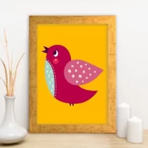 AC4109368127 Multicolor Decorative Framed MDF Painting