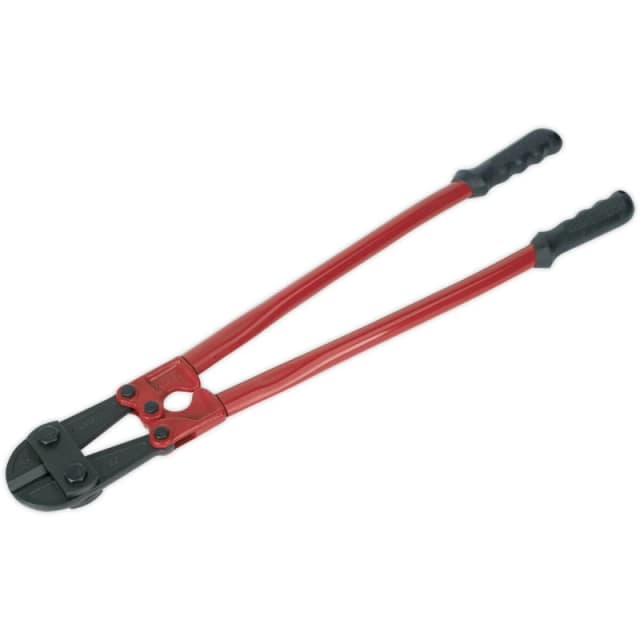 Loops 750mm Bolt Cropper - 13mm Jaw Capacity - Chromoly Steel Jaws - Rubber Grips Metallics