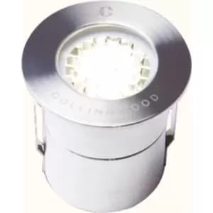 Collingwood LED Low Profile Low Glare Walkover Ground Light 12 - Degree 1W - Netural White