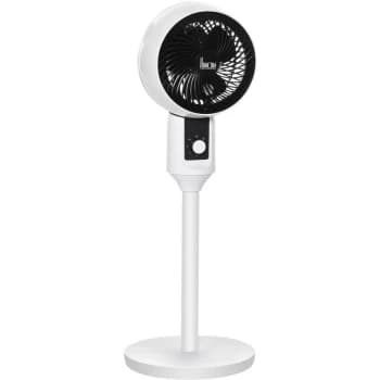 32 Inch Air Circulator Fan 70° Oscillation Carry Handle Black White - Homcom