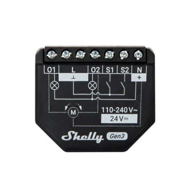 Shelly Shelly Shelly 2PM Gen3 Actuator Bluetooth, WiFi Shelly_2PM_Gen3