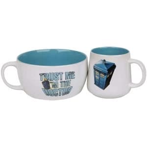 Doctor Who Tardis Ceramic Cup (White)